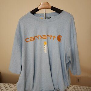 Carhartt Men's Loose Fit Heavyweight Short-Sleeve Logo Graphic T-Shirt (S - 2XL)